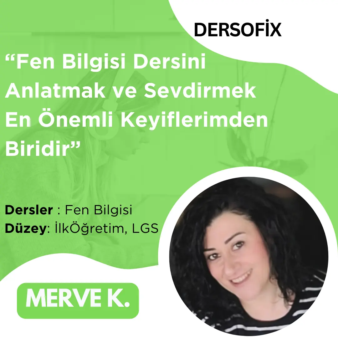 Fen Bilimleri Özel Ders